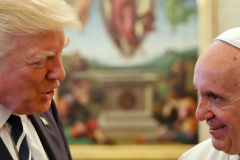 El Papa Francisco y Trump, juntos en la defensa de la vida El Papa Francisco y Trump, juntos en la defensa de la vida