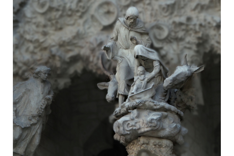 Gaudí quiso dedicar una fachada de la Sagrada Familia a la Navidad Gaudí quiso dedicar una fachada de la Sagrada Familia a la Navidad