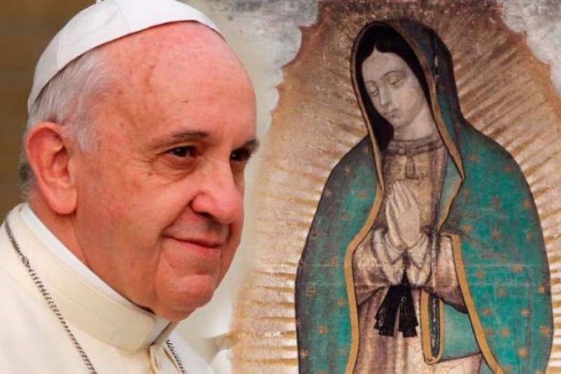 El Papa Francisco presidirá la Misa por la Virgen de Guadalupe