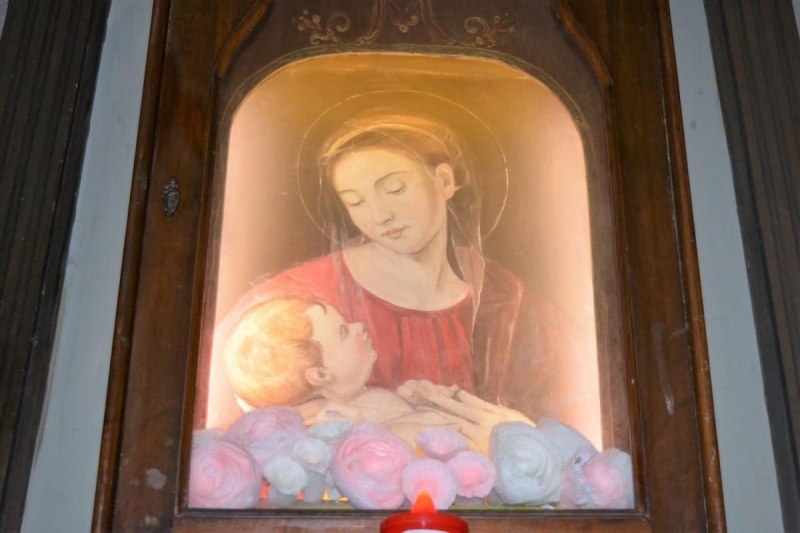 La Virgen que abrió los ojos en Roma La Virgen que abrió los ojos en Roma
