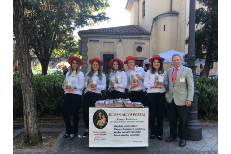 San Antonio de Padua - El Pan de los Pobres El Pan de los Pobres presente en San Antonio de la Florida