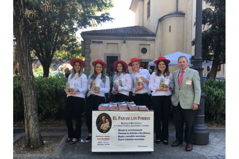 El Pan de los Pobres presente en San Antonio de la Florida