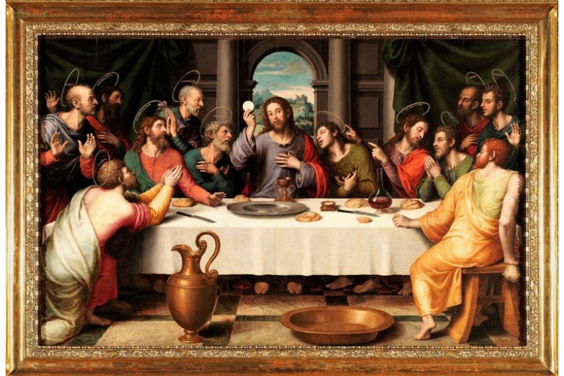 Santo Grial El Santo Cáliz, que se cree utilizó Jesús en la Última Cena, venerado en la Catedral de Valencia