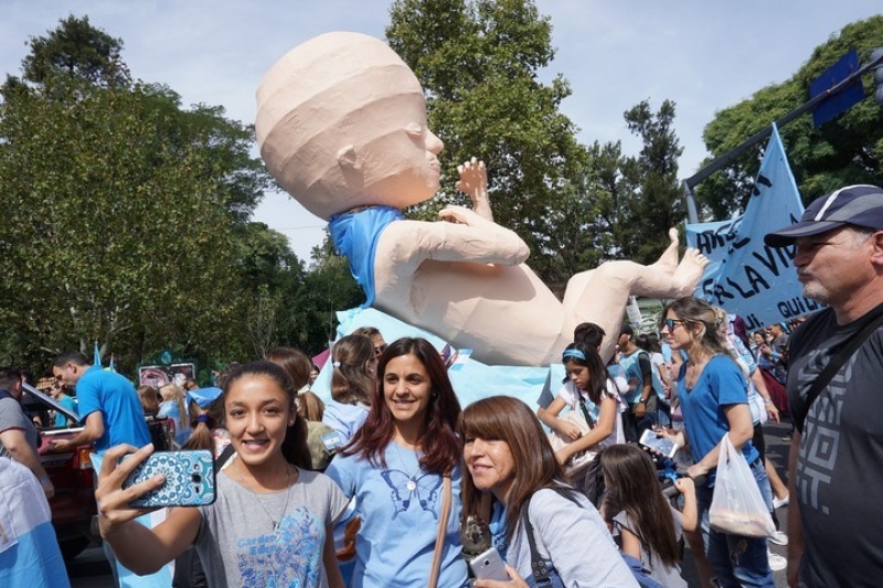 Mrcha por la vida Argentina Multitudinaria marcha por la vida en Argentina