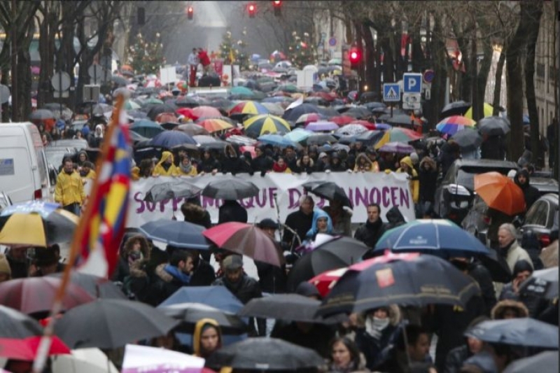 Más de 40 mil personas en la Marche pour la vie de Paris