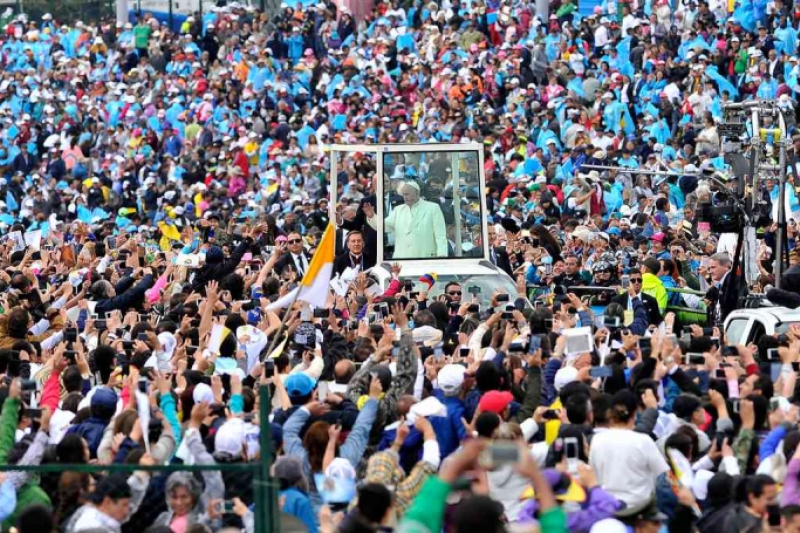 Misa del Papa Francisco en Bogotá Misa del Papa Francisco en Bogotá