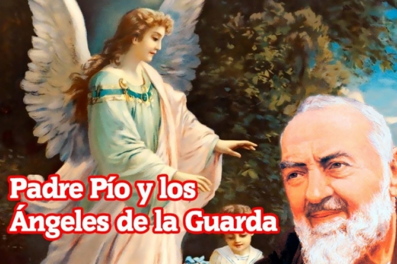 San Pío y su Ángel de la guarda San Pío y su Ángel de la guarda