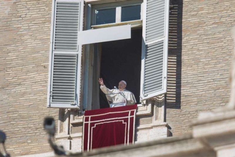 El Papa Francisco Angelus Santa Maria Daniel Ibanez El Papa Francisco Angelus Santa Maria Daniel Ibanez
