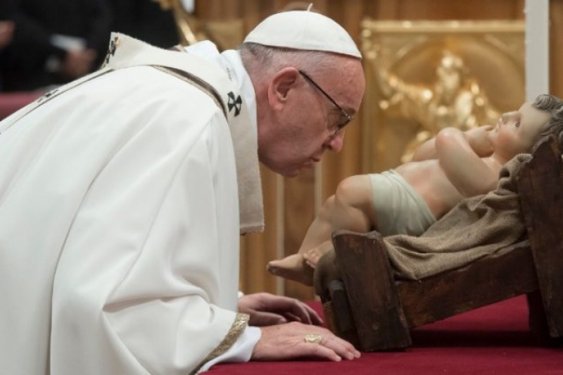 Homilía del Papa Francisco en la misa del Gallo 2017