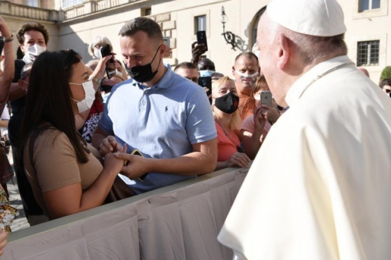 Audiencia General del Papa Francisco Audiencia General del Papa Francisco, 9 de septiembre de 2020
