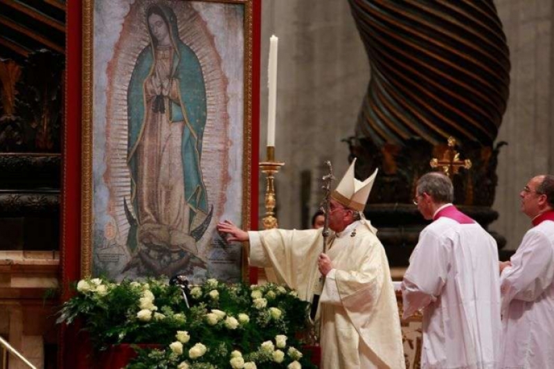Papa Francisco celebrará Misa por la fiesta de la Virgen de Guadalupe Papa Francisco celebrará Misa por la fiesta de la Virgen de Guadalupe