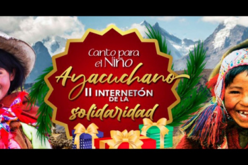 Internetón y una iniciativa de cara a la Navidad en Perú que cuenta con el apoyo de la Iglesia en Ayacucho