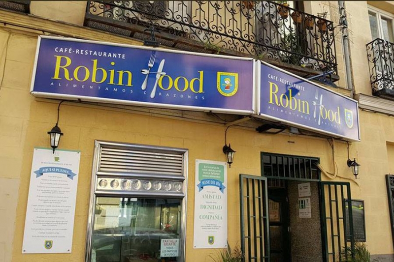 ´"Robin Hood", un restaurante para personas sin hogar