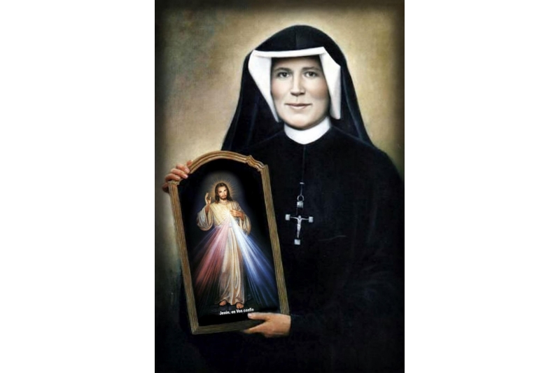 Santa Faustina Kowalska El Papa inscribe en el calendario romano la celebración de santa Faustina Kowalska