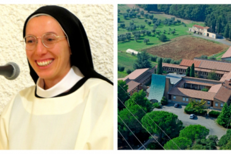 Trabaja como arquitecta en un monasterio, se deslumbra y se hace monja