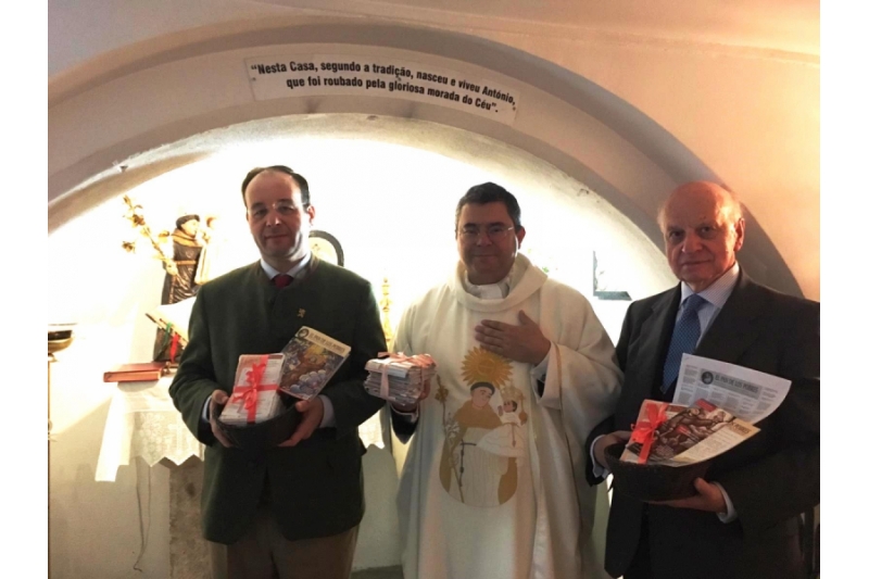 "Vuestras peticiones y gracias” están presentes ante San Antonio de Padua en Lisboa. Del 1 al 30 de noviembre 2018
