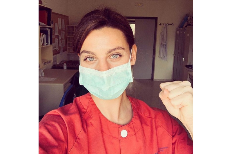 Coronavirus: La actriz que ha vuelto a ser enfermera