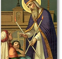 Por San Blas las cigüeñas verás