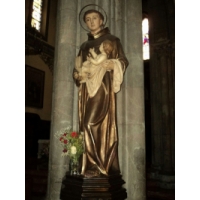 San Antonio de Padua. Iglesia de Santo Tomás de Canterbury, Avilés, Asturias