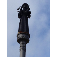 Monumento a San Antonio de Padua en Ceuta. Escultor D. Alejandro Pedrajas del Molino