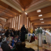 Reliquias de San Antonio de Padua en la Parroquia de Santa María de Caná el 10 de Abril 2016