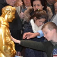 Reliquias de San Antonio de Padua en la Parroquia de Santa María de Caná el 10 de Abril 2016