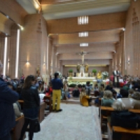 Reliquias de San Antonio de Padua en la Parroquia de Santa María de Caná el 10 de Abril 2016