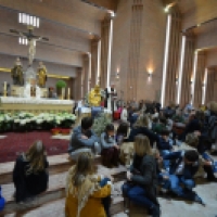 Reliquias de San Antonio de Padua en la Parroquia de Santa María de Caná el 10 de Abril 2016