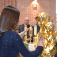 Reliquias de San Antonio de Padua en la Parroquia de Santa María de Caná el 10 de Abril 2016