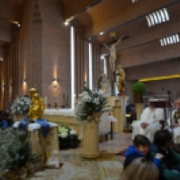 Reliquias de San Antonio de Padua en la Parroquia de Santa María de Caná el 10 de Abril 2016