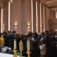 Reliquias de San Antonio de Padua en la Parroquia de Santa María de Caná el 10 de Abril 2016