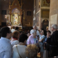 Peregrinación a Padua. Vuestras Gracias pasaron ante San Antonio