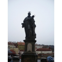 San Antonio de Padua. Puente de Carlos en Praga, República Checa