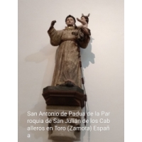 San Antonio de Padua. San Julián de los Caballeros, Toro, Zamora