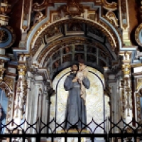 San Antonio de Padua en la Catedral de Santiago de Compostela, Coruña La