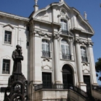 San Antonio de Padua en la Cripta de San Antonio de Padua, Lisboa