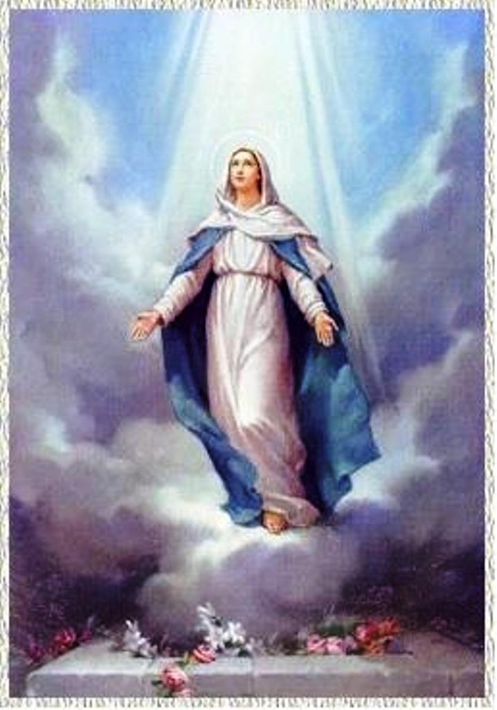 Asuncion De La Virgen 15 De Agosto El Pan De Los Pobres