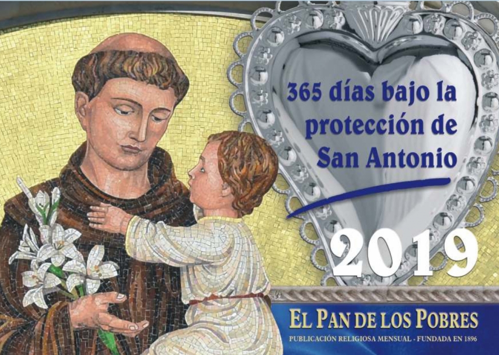 El Calendario de San Antonio 2019 El pan de los pobres